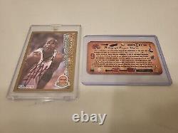 MICHAEL JORDAN 1992 Fleer NBA Award Winner #246 (HARD-SIGNED AUTO) WithCOA (AEU)