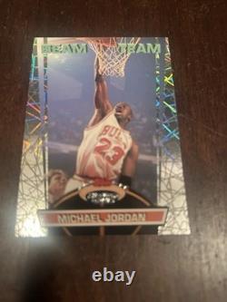 MICHAEL JORDAN 1992 TOPPS STADIUM CLUB #1 BEAM TEAM MEMBERS ONLY Dinged Corner