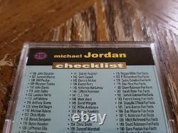 MICHAEL JORDAN 1995 UPPER DECK Checklist #210 (HAND-SIGNED AUTOGRAPH) WithCOA RCA