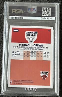 MICHAEL JORDAN 1996-97 Decade of Excellence Rookie Insert PSA 10 GEM MINT