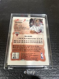 MICHAEL JORDAN 1996 TOPPS FINEST #127 uncommon W COATING MAESTROS MINT