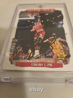 MICHAEL JORDAN 1996 Upper Deck Collector's Choice #25 HARD-SIGNED AUTO WithCOA TSA