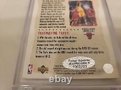 MICHAEL JORDAN 1996 Upper Deck Collector's Choice #25 HARD-SIGNED AUTO WithCOA TSA