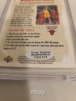 MICHAEL JORDAN 1996 Upper Deck Collector's Choice #25 HARD-SIGNED AUTO WithCOA TSA