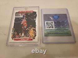 MICHAEL JORDAN 1996 Upper Deck Collector's Choice #25 HARD-SIGNED AUTO WithCOA TSA