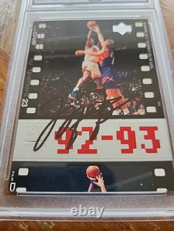 MICHAEL JORDAN 1998 Upper Deck Timeframe #68 (HAND-SIGNED AUTOGRAPH) WithCOA (RCA)