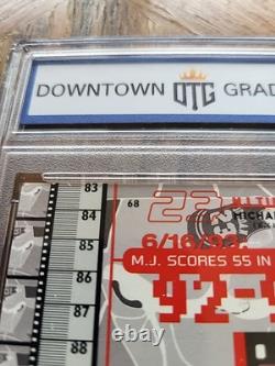 MICHAEL JORDAN 1998 Upper Deck Timeframe #68 (HAND-SIGNED AUTOGRAPH) WithCOA (RCA)