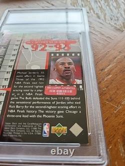 MICHAEL JORDAN 1998 Upper Deck Timeframe #68 (HAND-SIGNED AUTOGRAPH) WithCOA (RCA)