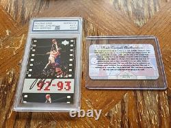 MICHAEL JORDAN 1998 Upper Deck Timeframe #68 (HAND-SIGNED AUTOGRAPH) WithCOA (RCA)