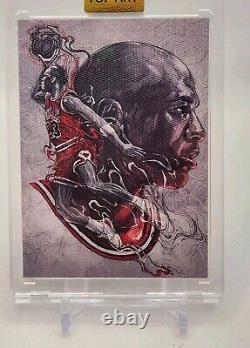 MICHAEL JORDAN Card #7 of ONLY 40 Made! Michael Jordan Basketball Card NBA Bulls