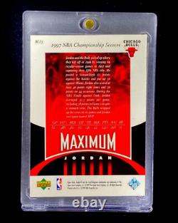 MICHAEL JORDAN DIAMOND REFRACTOR SP HOLO NBA Rare Card SILVER BULLS