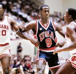 MICHAEL JORDAN Debut Program 1984 Team USA 1st Game vs ISIAH THOMAS 6/22/84