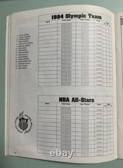 MICHAEL JORDAN Debut Program 1984 Team USA 1st Game vs ISIAH THOMAS 6/22/84