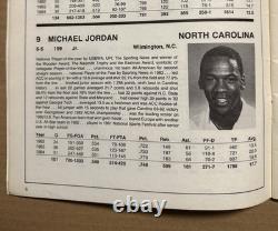 MICHAEL JORDAN Debut Program RC 1984 Olympics Basketball Team USA 6/22/84