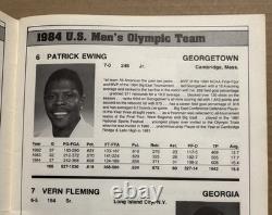 MICHAEL JORDAN Debut Program RC 1984 Olympics Basketball Team USA 6/22/84