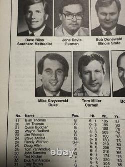 MICHAEL JORDAN Debut Program RC 1984 Olympics Basketball Team USA 6/22/84