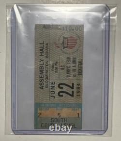 MICHAEL JORDAN Debut Ticket RC 1984 Olympics Basketball Team USA 6/22/84