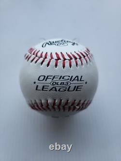 MICHAEL JORDAN Hand-Signed Autographed Baseball WithCOA & Protective Case (BULLS)