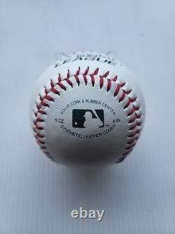 MICHAEL JORDAN Hand-Signed Autographed Baseball WithCOA & Protective Case (BULLS)