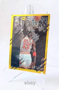 MICHAEL JORDAN SP RARE GOLD 1996-97 TOPPS FINEST #291 WithPROTECTIVE SEAL COATING