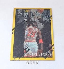 MICHAEL JORDAN SP RARE GOLD 1996-97 TOPPS FINEST #291 WithPROTECTIVE SEAL COATING