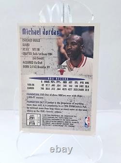 MICHAEL JORDAN SP RARE GOLD 1996-97 TOPPS FINEST #291 WithPROTECTIVE SEAL COATING