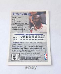 MICHAEL JORDAN SP RARE GOLD 1996-97 TOPPS FINEST #291 WithPROTECTIVE SEAL COATING