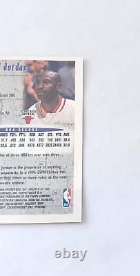 MICHAEL JORDAN SP RARE GOLD 1996-97 TOPPS FINEST #291 WithPROTECTIVE SEAL COATING