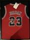 MICHAEL JORDAN Signed Framed Jersey Authenticated