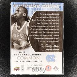 MICHAEL JORDAN Supreme Court Authentics GAME USED Floor 2010-11 SP Authentic