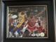 Magic Johnson Auto Lakers Signed 8x10 Framed Photo Michael Jordan PSA Authentici