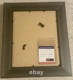 Magic Johnson Auto USA Olympics Signed 8x10 Framed Photo Michael Jordan PSA/DNA