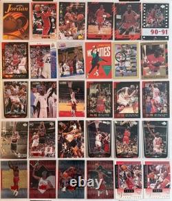 Massive Michael Jordan Basketball 60 Card Lot Bulls Insert NO DUPES Upper Deck
