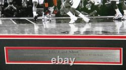 Michael Jordan 14x11 Framed The Last Shot Photo