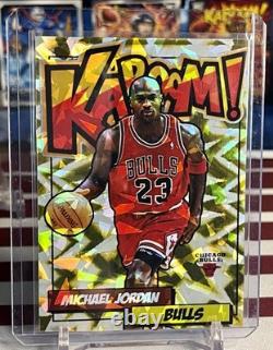 Michael Jordan 16 Card Lot Cracked Ice Holographic Custom Trading Card Art