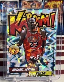 Michael Jordan 16 Card Lot Cracked Ice Holographic Custom Trading Card Art
