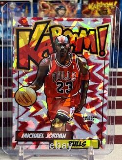 Michael Jordan 16 Card Lot Cracked Ice Holographic Custom Trading Card Art