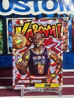 Michael Jordan 16 Card Lot Cracked Ice Holographic Custom Trading Card Art