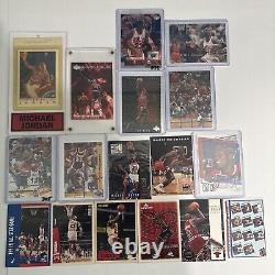 Michael Jordan (17) Basketball Card LOT