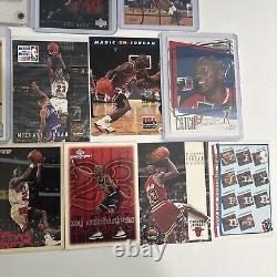 Michael Jordan (17) Basketball Card LOT