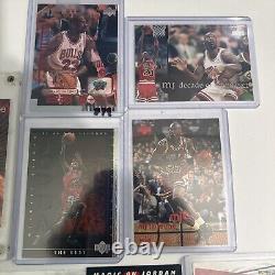 Michael Jordan (17) Basketball Card LOT