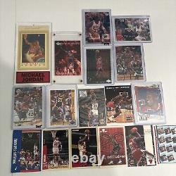 Michael Jordan (17) Basketball Card LOT