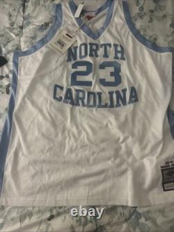 Michael Jordan 1983-84 UNC Basketball Jersey Mitchell and Ness, Size 56(3XL)