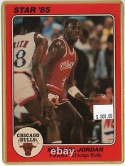Michael Jordan 1984-85 Star Oversized Jumbo Rookie #1 Bulls RC 5x7