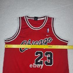 Michael Jordan 1984 Chicago Bulls NIKE NBA 8403 Jersey Rare Vintage Size Large