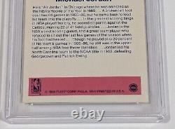 Michael Jordan 1986 Fleer Rookie sticker#8(PSA 8)