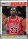 Michael Jordan 1987-88 Fleer Basketball Card #59 Bulls