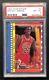 Michael Jordan 1987-88 Fleer Sticker PSA 8 Basketball NBA HOF Chicago Bulls #2