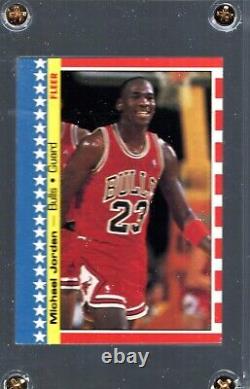 Michael Jordan 1987 Fleer Sticker #2