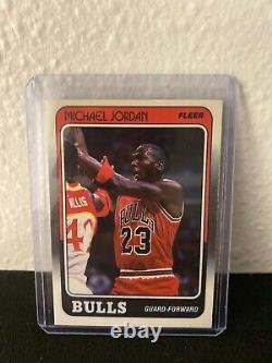 Michael Jordan 1988 88-89 fleer #17